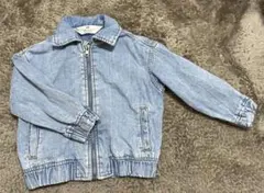 H&M キッズ ライトブルー デニムジャケット 80~90cm