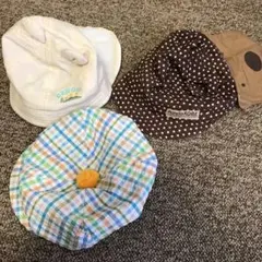 ★値下げ★ベビー帽子 おまとめ3点セット
