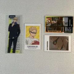 ハイキュー　月島 蛍 ブックマーカー キャラポトレ フォトグレイステッカー