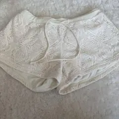 ROXY ホワイト ショートパンツ