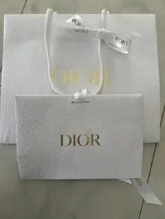 Dior ホワイト ショッピングバッグ セット