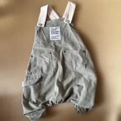 オリーブグリーン サロペット 犬服