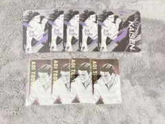 呪術廻戦展 アートコースター 箔押しクリアカード 東堂葵セット