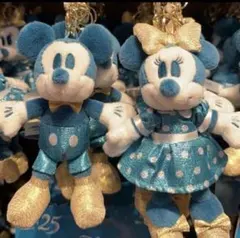 ディズニーシー スパークリングジュビリー ミッキー ぬいぐるみバッジ