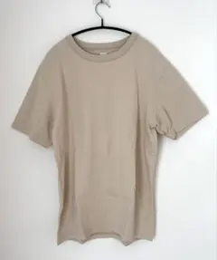 UNIQLO Tシャツ　半袖　アイボリー　サイズL 古着のサムネイル