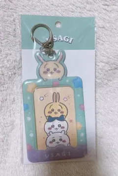 ちいかわ　韓国　カードホルダー　パスケース　うさぎ