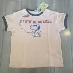 【新品未使用】DENIM DUNGAREE スヌーピー Tシャツ 130サイズ