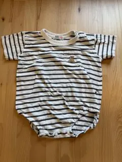 〈最終値下げ中〉POLO Baby ストライプロンパース くま 70cm