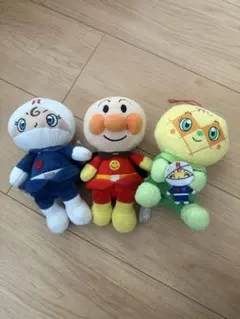 アンパンマン　メロンパンナ　ロールパンナ　ぬいぐるみ