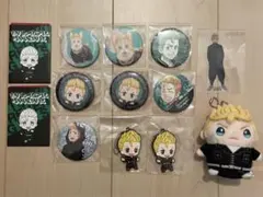 東京卍リベンジャーズ 花垣武道 缶バッジ ぬいぐるみ