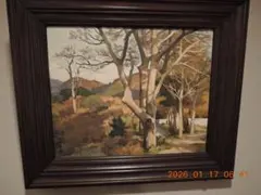 清水晶一 油絵 久地梅林 清水晶一 油絵 久地梅林 - メルカリ