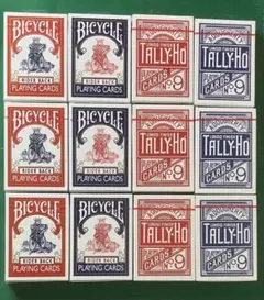 TALLY-HO No.9 トランプ3セット 青1赤2 - メルカリ