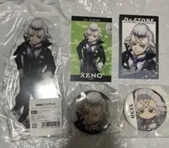 Dr.STONE ゼノ 缶バッジ DMMスクラッチ アクリルスタンド カード 桜