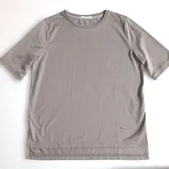 CROCODILE クルーネック カットソー Ｔシャツ グレージュのサムネイル