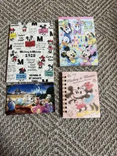 ミッキー＆ミニー メモ帳セット