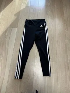【超美品】アディダス 3ストライプス タイツ (S) GL4040