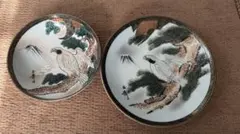 九谷焼 皿 角福 色絵 花鳥風月 時代 古玩 当時物 旧家 蔵出 骨董品 九谷焼皿角福色絵花鳥風月時代古玩当時物旧家蔵出骨董品|mercari商品