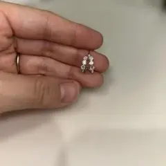 最終値下げ☆K10WG???ピアス 片耳のみ - メルカリ