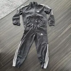 adidas ブラック ジャージ 130サイズ