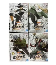 NARUTO 造形忍界大戦 フィギュア 3種セット 綱手 自来也 カカシ 新品