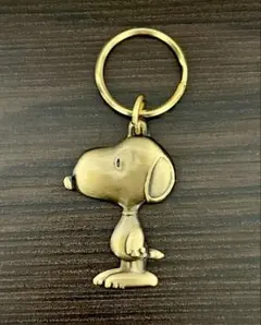 希少 スヌーピー キーホルダー 真鍮 フライングエース ビンテージ