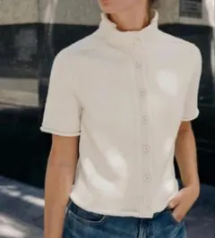 ZARA 半袖ニット