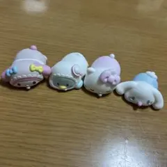 サンリオ　もっちりころりん　キティー　マイメロ　タキシードサム　シナモン