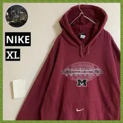NIKE 刺繍スウッシュ ミルフォードマーベリックス カレッジ 袖太フーディー
