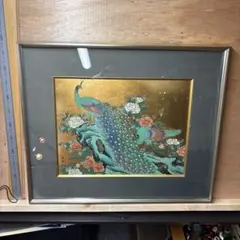 胡蝶蘭 七宝焼き 額付き 額サイズ 26cm×24cm - メルカリ