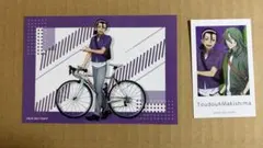 弱虫ペダル お出かけver 東堂尽八・巻島裕介 トレーディングカード ブロマイド