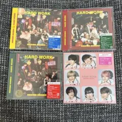 なにわ男子　HARD WORK 4形態セット