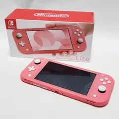 【美品】Nintendo Switch Lite コーラルピンク 本体