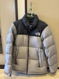 THE NORTH FACE ヌプシジャケットLサイズ グレー/ブラック