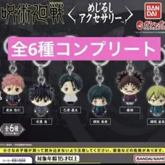 呪術廻戦 めじるしアクセサリー ガチャ 全6種 コンプセット