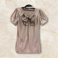 axes femme ピンク　カットソー　新品