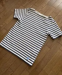 キッズORCIVAL ボーダーTシャツ ボートネック size 140のサムネイル