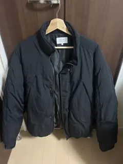 niko and …　黒 ダウンジャケット