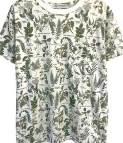 B:MING by BEAMS ボタニカル総柄 半袖Tシャツ L胸ポケ ビームスのサムネイル