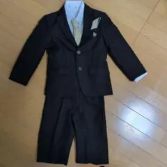 フォーマルスーツ 120cm ブラック