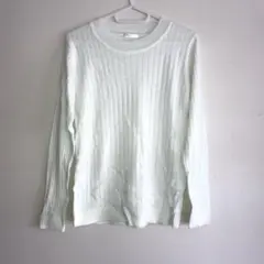 CINEMA CLUB ホワイト長袖Tシャツ M