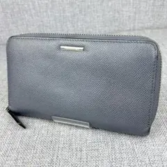 良品エルメネジルドゼニア☆ジッピーロングウォレット 長財布 ぺ 