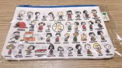 スヌーピー 75周年記念 フラットポーチ