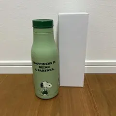 スターバックス PEANUTS ステンレスロゴボトル グリーン 473ml