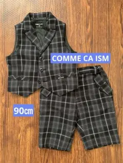COMME CA ISM ベスト ハーフパンツ セット 90cm セレモニーのサムネイル