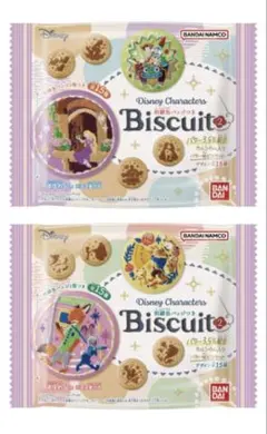 Disney Characters Biscuit 2 & バンビ刺繍缶バッジ