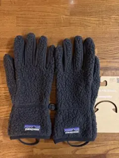パタゴニア　レトロパイルグローブ　patagonia ブラック　XS