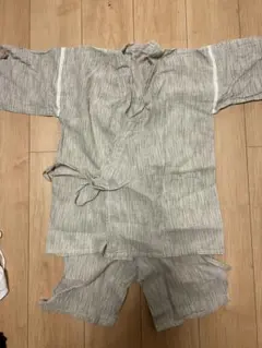 ストライプ柄 甚平 100cm以上