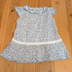 キッズ 花柄チュニック 110cm