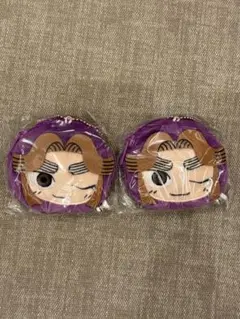 忍たま乱太郎 ミニポーチ キーホルダー 平滝夜叉丸 2個セット