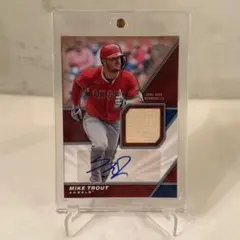 Topps Mike Trout オートグラフメモラビリアカード 50シリ - メルカリ
